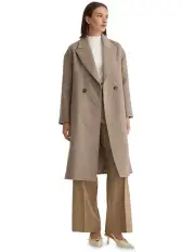 [Oxford] Celia Wool Coat in Camel