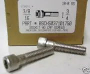3/8-16x1-3/4 Hex Socket Head Cap Screws Stainless Steel (7)