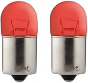 2x BA15s 5W 6V Red Light Bulb Car Motorcycle Moped Scooter Tractor Truck Van