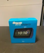 Amazon Echo Show 5 (2nd Gen) in Charcoal In Box w/Cord and Booklet