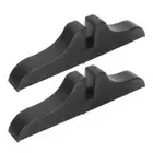 2 Pcs Screen Partition Foot Seat Room Divider Brackets Base Feet Baby Office