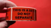 2 ROLLS OF THIS IS A SET DO NOT SEPARATE STICKERS 1" x 2" 1000 LABELS TOTAL FBA