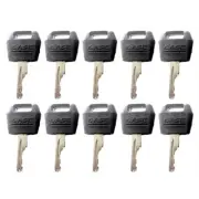 10* Ignition key Fits Case International Tractor 580 Super E Backhoe Loader