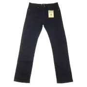 Encrypted Straight Jeans Kids Boys 18 / 31x30 Dark Blue Denim