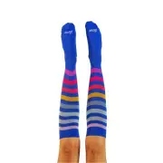 Clove Compression Socks 20-30mmHg Indigo Ripple Size Small Shoe Size 5-8.5 NEW