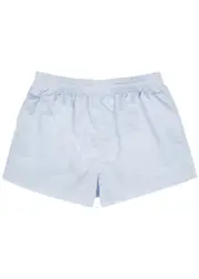 Off-white Logo-print Shell Swim Shorts - Blue M