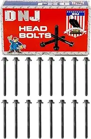 DNJ HBK4213 Head Bolt Kit For 09-16 Ford, Lincoln, Mercury 3.5L-3.7L V6 DOHC Naturally Aspirated, Turbocharged 99M,99K