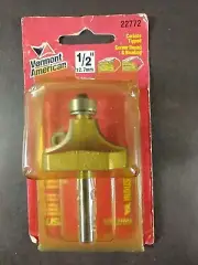 Vermont American 22772 1/2" Carbide Tipped Corner Round & Beading Router Bit NEW