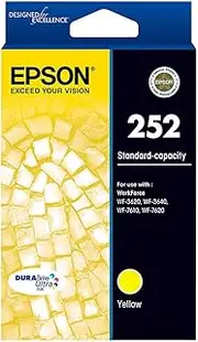 EPSON Std Capacity DURABrite Ultra Yellow Ink - WF-3620, WF-3640, WF-7610, WF-7620