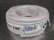 Kuri Tec K3150-08X100 Clear Reinforced PVC Hose Clearbraid 1/2" x 100FT
