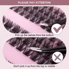 DIY Lash Extension Kit 126 Cluster Segmented Individual Eyelash Extension Se