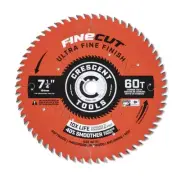 Crescent 7-1/4" x 60-Tooth FineCut Ultra Fine Finish Circ Saw Blade - CSBUF-760