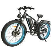 [EU DIRECT] ORLMS V3 Electric Bike 52V 25Ah Battery 1000W*2 Dual Motors 26inch Tires 80-120KM Mileage Range 150KG Max Lo