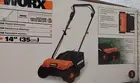 WG850 Worx 12 Amp 14" Electric Dethatcher with Collection Bag