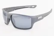 H2Optix ASHORE H2006 Matte Grey / Grey Silver Flash Mirror Polarized Sunglasses
