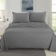 Shangri-La Linen Ultra Soft Cashmere-Feel Microfibre Flannelette Sheet Set