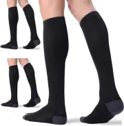 3 Pairs Compression Socks for Women and Men 20-30Mmhg-Circulation Support Socks