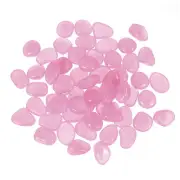 Glowing Stones 100 Pcs Glow in the Dark Rocks for Fish Tank Decor Light Purple