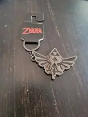 2017 Nintendo The Legend Of Zelda Keychain Metal Gaming Black