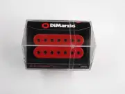 DiMarzio D Activator 7 String Bridge Humbucker Red W/Black Poles DP 720