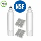 2X for LG LT120F Fresh Air Filter GF-5D712BSL GF-5D712SL GF-5L712PL GF-6D725BGL