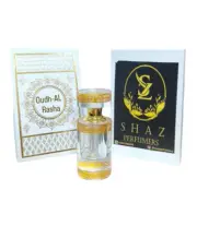 Shaz Perfumers Oudh Al rasha| Unisex Attar Perfume Assorted Bottles Oil 6ml U051