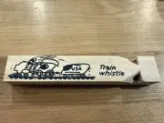 Wooden Train Whistle Horn Toy - 2 for $5