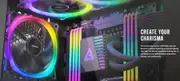 Antec Fusion 3x 120mm ARGB PWM HB Fan + ARGB Controller, 57.93 CFM, AP 2.11, Noise Level 31.21. Woven Cable, PMW Daisy Chain design, 3 Yrs Wty Fusion 120 ARGB 3+C