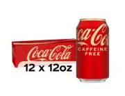 Coca-Cola Caffeine Free Soda Pop, 12 fl oz, 12 Pack Cans