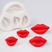 Silicone Sexy Lips Mold Mould SugarCraft Fondant Chocolate Soap DIY Clay Resin