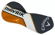 NEW CALLAWAY MAVRIK DRIVER HEADCOVER HEAD COVER GRAY ORANGE WHITE FREE SHIPING
