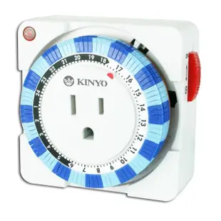 【KINYO】24小時指撥式多段定時器(TM-2)