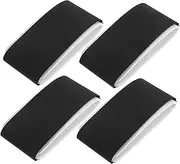 Hohopeti Snowboard Bindings 4 Fastening Bands Ski Accessories Sled Fixator Fit for Skis