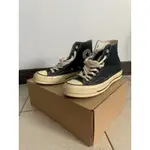 CONVERSE 高筒帆布鞋 黑色 26.5CM （9.5成新✨ 穿不到10次 店到店免運費）