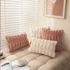 Multiple Sizes Throw Pillowcover Fluffy Cushion Cover Sofa/Bed
