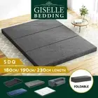 Giselle Bedding Foldable Mattress Folding Foam Camping Bed Single Double Queen