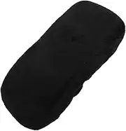 TEHAUX Memory Foam Hand Pillow for Office Gaming Chair Armrest Elbow Support Black