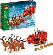 LEGO Santa's Sleigh - Building Toys for Kids, Boys & Girls, Ages 9+ - Indoor