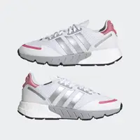 在飛比找蝦皮商城優惠-ADIDAS ZX 1K BOOST 女款白銀粉經典舒適休閒