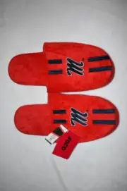Ole Miss Rebels Slippers by FOCO Red Men's XL NWT