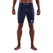 CLEARANCE!! Skins Series-1 Mens Compression Half Tights (Navy)
