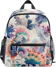 [ODAWA] Kids Backpacks with Name Tag, Vintage Beer Elementary School Backpack with Chest Strap, Backpacks for Kids