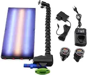 Paintless Dent Repair Tool LED PDR Car Dent Lamp, 3 Strips Line Board 12v Car Dent Board Tools LED Light for Car Body Hail Dent Repair Tools