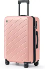 Anyzip Luggage with Spinner Silent Wheels Lightweight PC+ABS Hardshell Suitcase