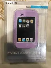 Belkin Formed Leather Case For Ipod Touch F8Z247 Lavendar