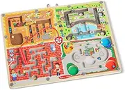 Melissa & Doug Paw Patrol 2 Wooden Magnetic Wand Maze Board