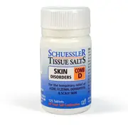 Skin Disorders (Comb D) by Schuessler Tissue Salts