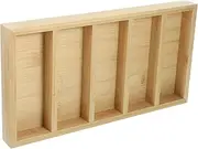 [BESTOYARD] Bamboo Sunglasses Organizer Tray Eyewear Storage Display Case Wear Resistant Bamboo Glasses Holder for Home Retail Use Neatly Sorts Sunglasses Eyeglasses