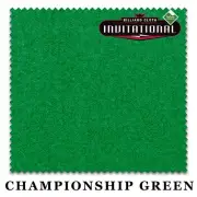7' Championship Invitational Teflon Billiard Pool Table Cloth-Championship Green