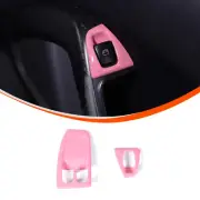 Fits For Smart Fortwo 2010-2015 Window Lift Button Trim Panel Pink ABS